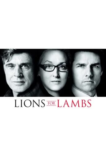 Lions for Lambs poster