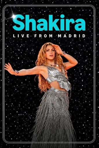 Shakira Live from Madrid poster