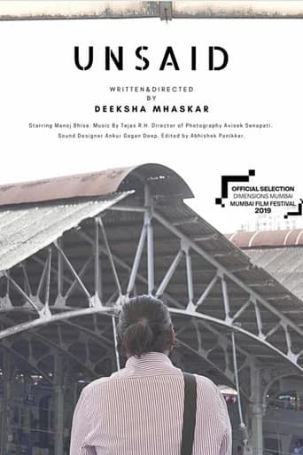Unsaid poster